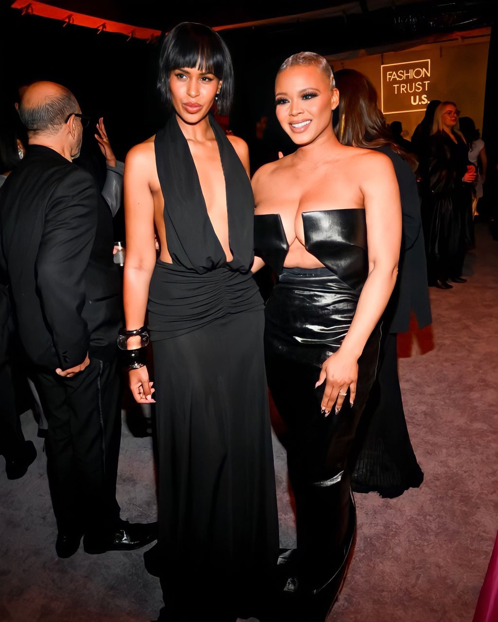 Rick Owens Prong Black Maxi Dress