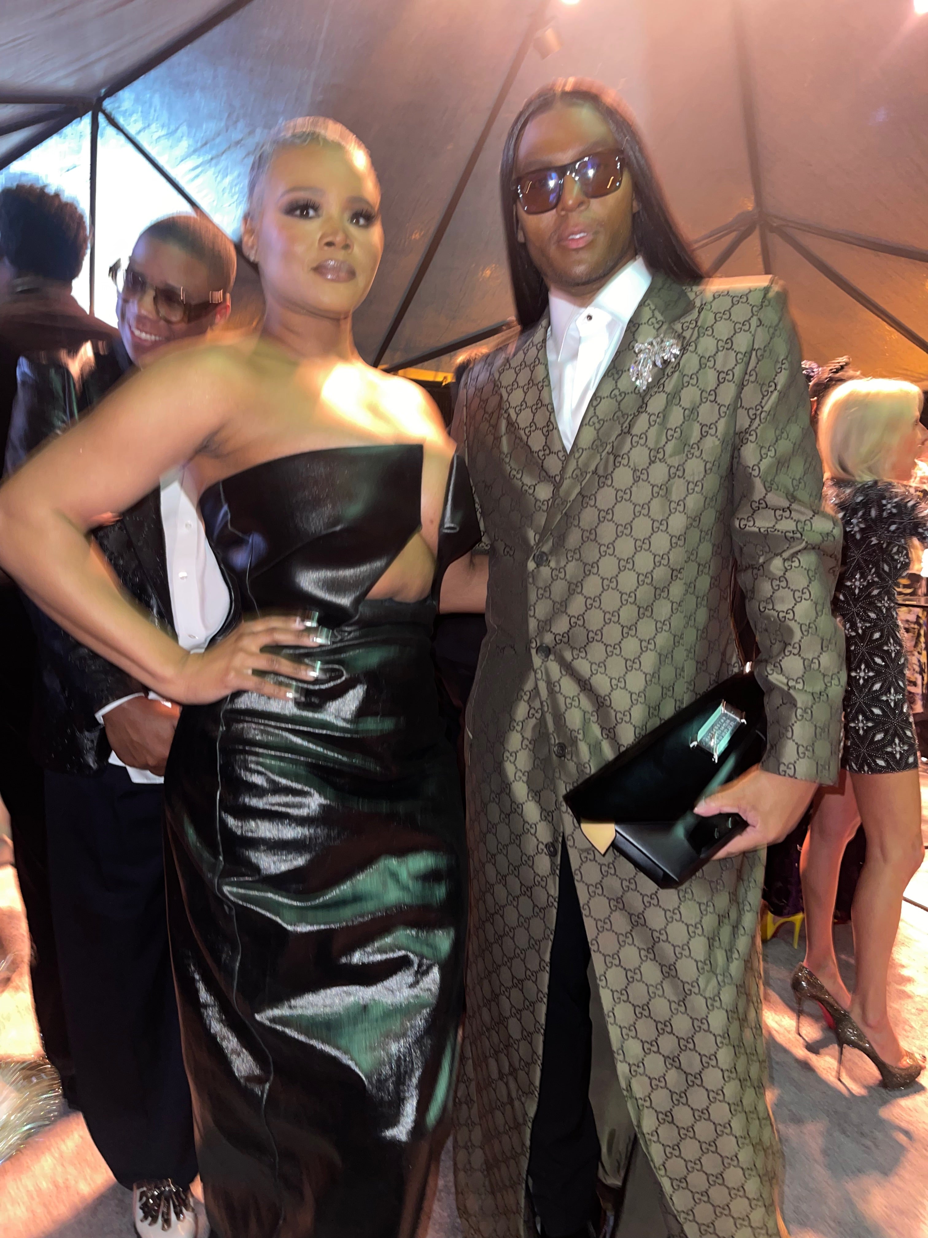 Rick Owens Prong Black Maxi Dress