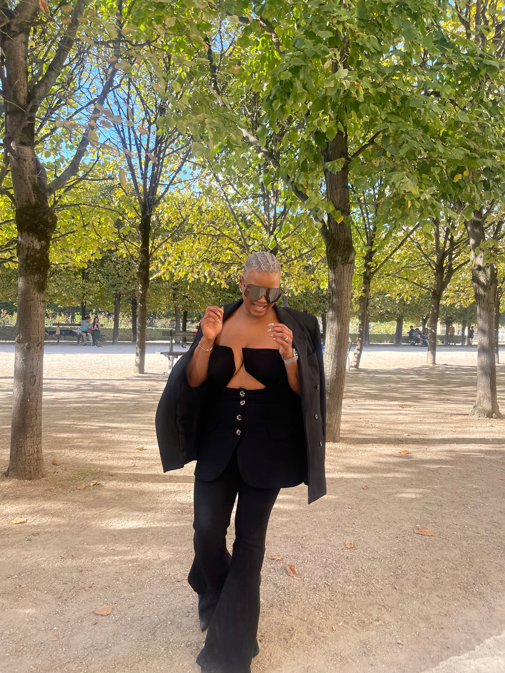 Rick Owens Black Prong Top